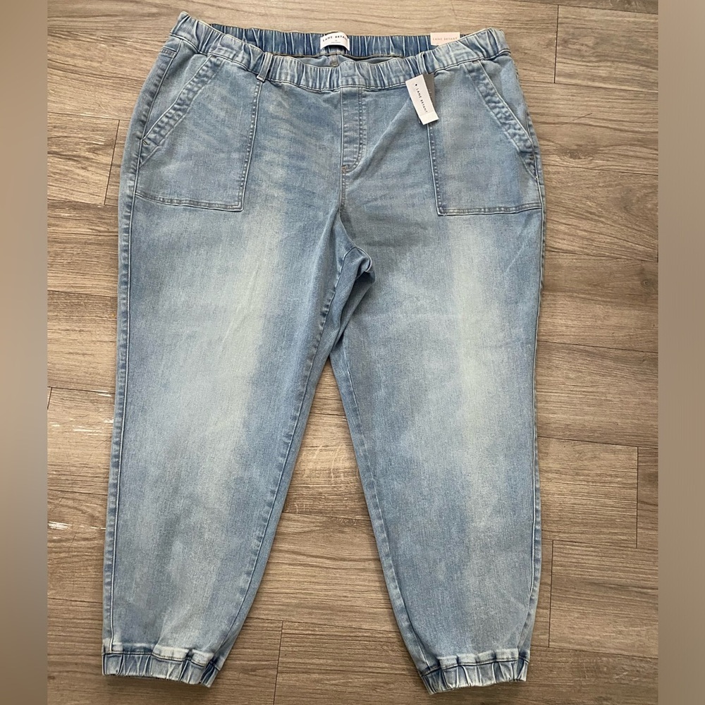 Lane Bryant Light Blue Jogger Jeans